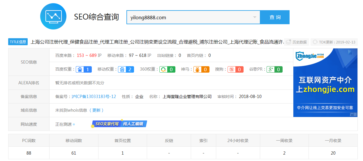 上海注冊公司優(yōu)化案例